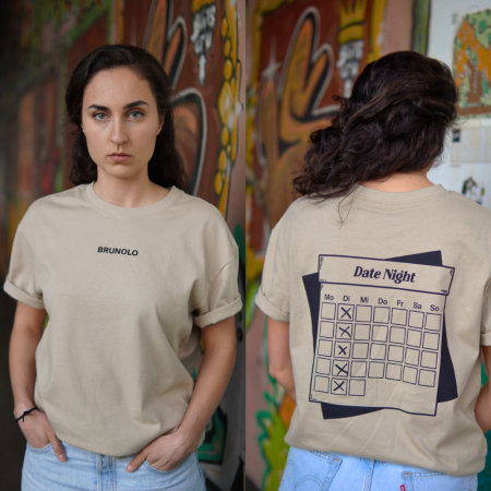 BRUNOLO Shirts mit Kalender - Oversized