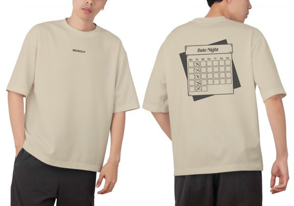 BRUNOLO Shirts mit Kalender - Oversized – Bild 3